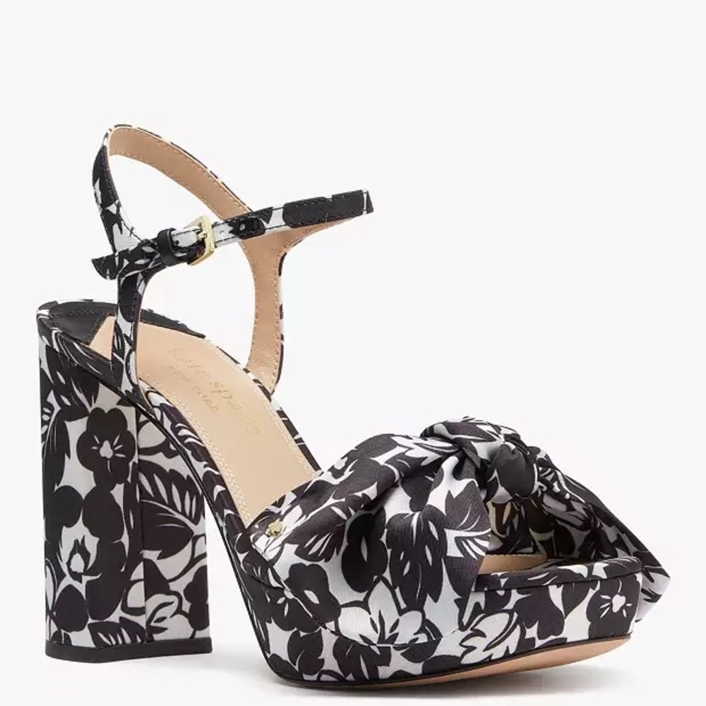 Lucie Tropical Foliage Platforms Kate Spade